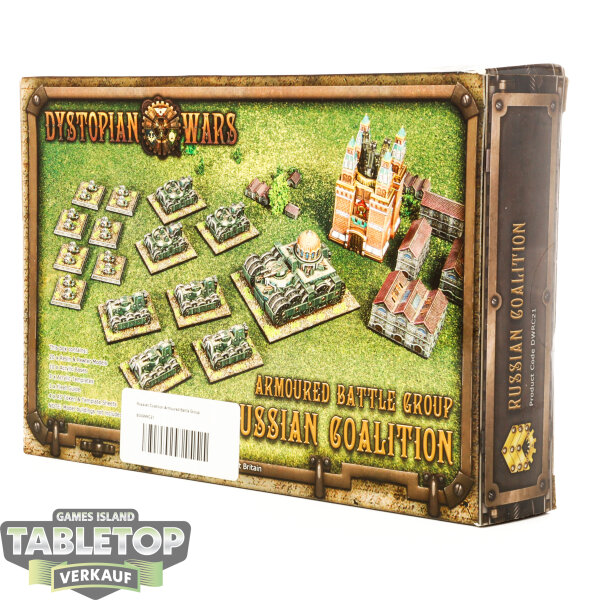 Sonstige - Dystopian Wars - RC Amoured Battle Group - im Gussrahmen
