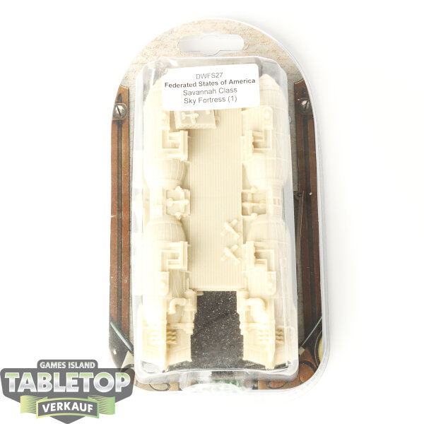 Sonstige - Dystopian Wars - FS Savannah Class Sky Fortress - Originalverpackt / Neu