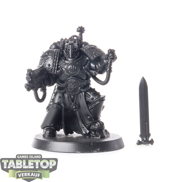 Black Templars - Black Templars Castellan - grundiert