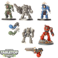 Dark Angels - 5 Terminators  klassisch - teilweise bemalt