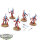Aeldari - 5 Wraithblades - bemalt