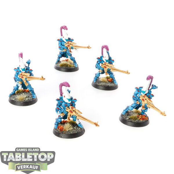 Aeldari - 5 Dire Avengers - bemalt