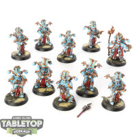 Thousand Sons - 10 Rubric Marines - bemalt