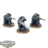 Space Marines - 3 Eliminators - bemalt
