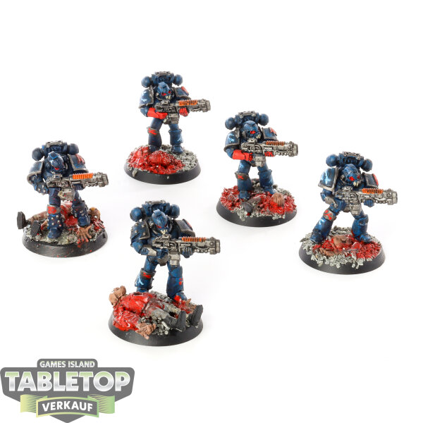 Horus Heresy - Night Lords Legion MkV Heresy Armour - bemalt