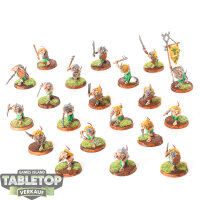 Skaven - 20 Clanrats klassisch - bemalt