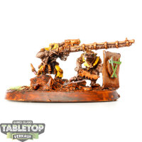 Skaven - Warplock Jezzail Team - bemalt
