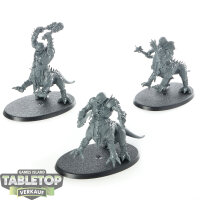 Warriors of Chaos - 3x Dragon Ogres - unbemalt
