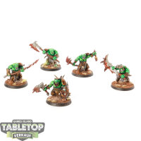 Orruk Warclans - 5 x Brutes - bemalt