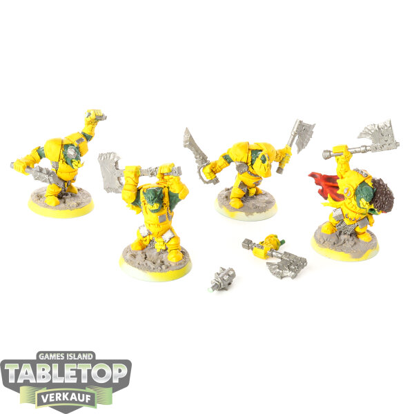 Warhammer Underworlds - 4 Ironjawz: Ironskull’s Boyz - bemalt