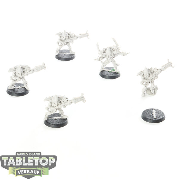 Aeldari - 5x Warp Spiders - klassisch - grundiert
