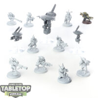 Tau Empire - 10x Kill Team: Pathfinders - teilweise bemalt