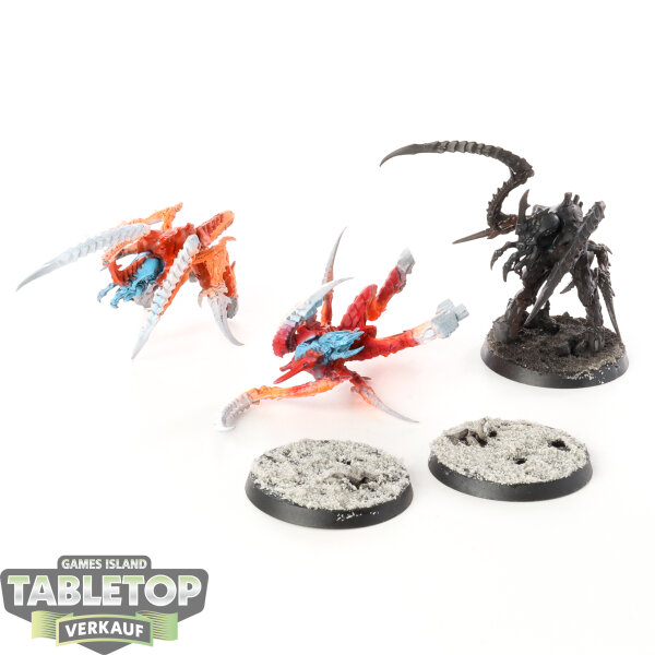 Tyraniden - 3x Von Ryans Leapers - teilweise bemalt