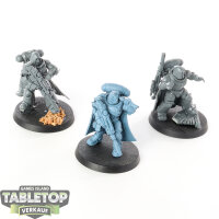 Space Marines - 3x Eliminators - teilweise bemalt
