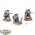Space Marines - 3 Eliminators - bemalt