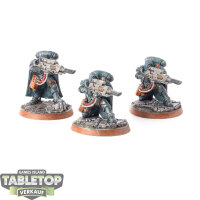 Space Marines - 3 Eliminators - bemalt