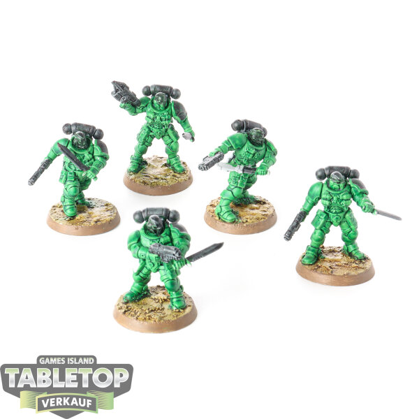 Space Marines - 10 Primaris Reivers - teilweise bemalt