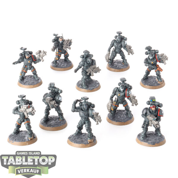 Raven Guard - 10 Primaris Incursors - teilweise bemalt