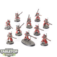 Adeptus Mechanicus - 10 Skitarii Rangers - bemalt
