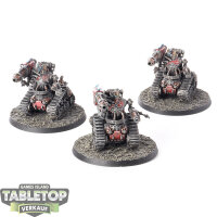 Adeptus Mechanicus - 3 Kataphron Destroyers - bemalt