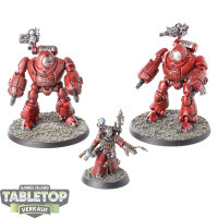 Adeptus Mechanicus - 2 Kastelan Robots - bemalt