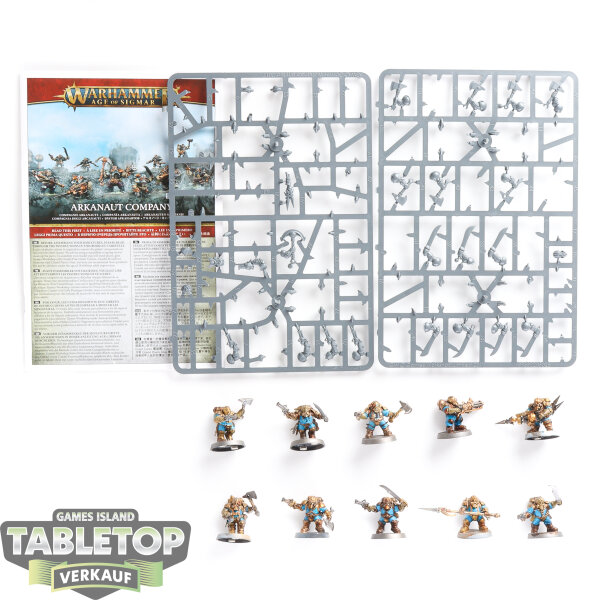 Kharadron Overlords - 10 x Arkanaut Company - bemalt