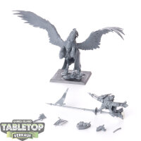 Kingdom of Bretonnia - Lord on Royal Pegasus - unbemalt