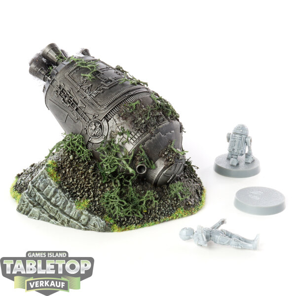 Neutral - Crashed Escape Pod Battlefield Expansion - teilweise bemalt