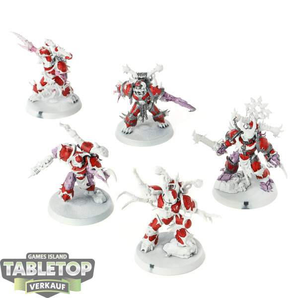 Chaos Space Marines - 5x Possessed - teilweise bemalt