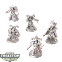 Chaos Space Marines - 5x Chosen - teilweise bemalt