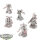 Chaos Space Marines - 5x Chosen - teilweise bemalt