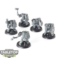 Black Templars - 5 x Terminator Assault Squad - teilweise...