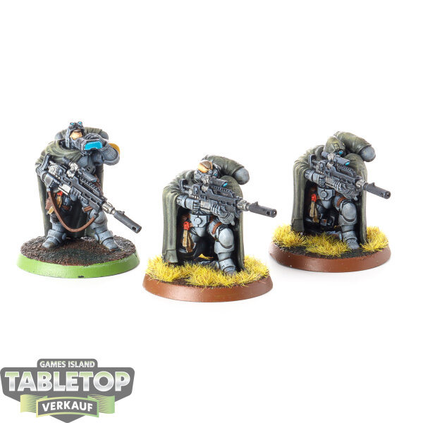 Space Marines - 3 x Eliminators - bemalt