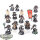 Black Templars - 12 x Tactical Squad klassisch - bemalt