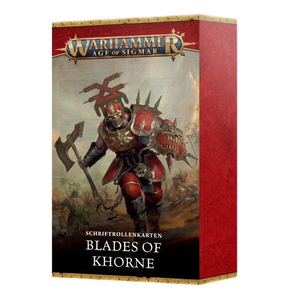 Blades of Khorne - Schriftrollenkarten (Deutsch)
