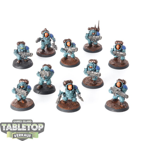 Leagues of Votann - 10 Hearthkyn Warriors - bemalt