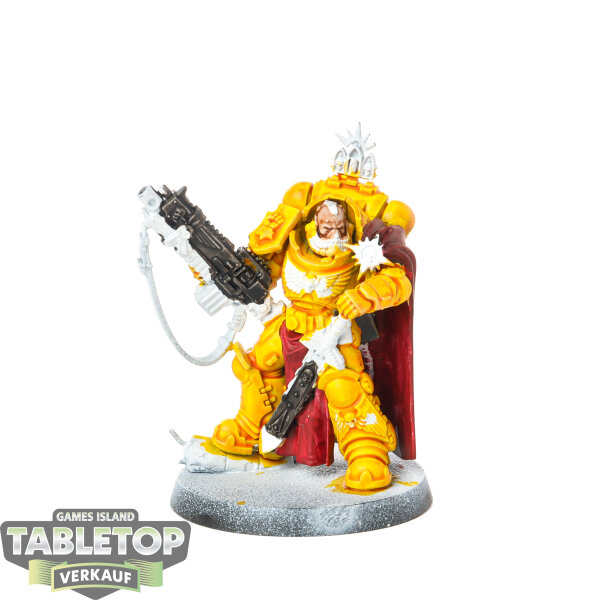 Space Marines - Captain in Gravis Armour - teilweise bemalt