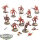 Blades of Khorne - 10 Bloodletters - bemalt