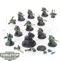 Tau Empire - 10 Fire Warriors Strike Team - teilweise bemalt