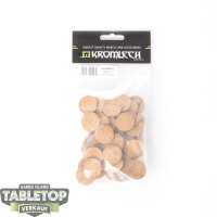 Bases - HDF Bases Round 25mm (50) - Originalverpackt / Neu