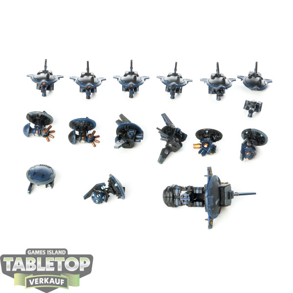 Tau Empire - 15 Diverse Drohnen - bemalt