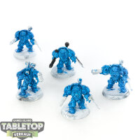 Leagues of Votann - 5 Einhyr Hearthguard - teilweise bemalt