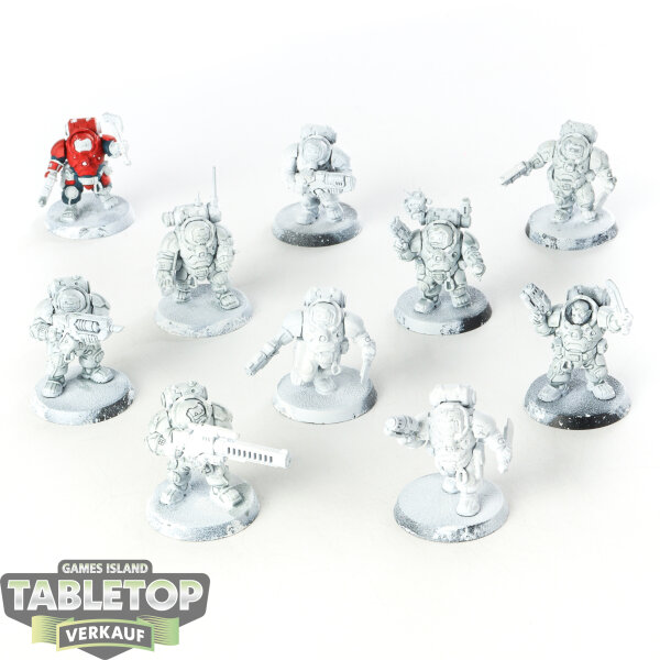 Leagues of Votann - 10 Hearthkyn Warriors - teilweise bemalt