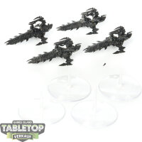 Drukhari - 4 Reavers klassisch - grundiert