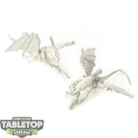 Tyraniden - 2 Gargoyle Brood klassisch - unbemalt