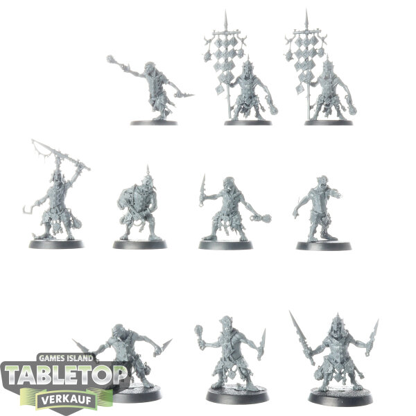 Orruk Warclans - 10x Hobgrot Slittaz - unbemalt