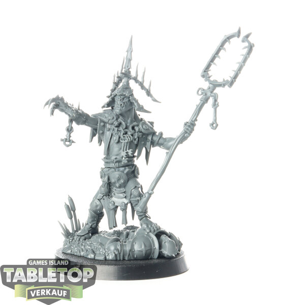 Orruk Warclans - Killaboss with Stab-grot - unbemalt