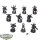 Chaos Space Marines - 10 x Chaos Space Marines klassisch - grundiert