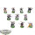 Chaos Space Marines - 10 x Chaos Space Marines klassisch - teilweise bemalt