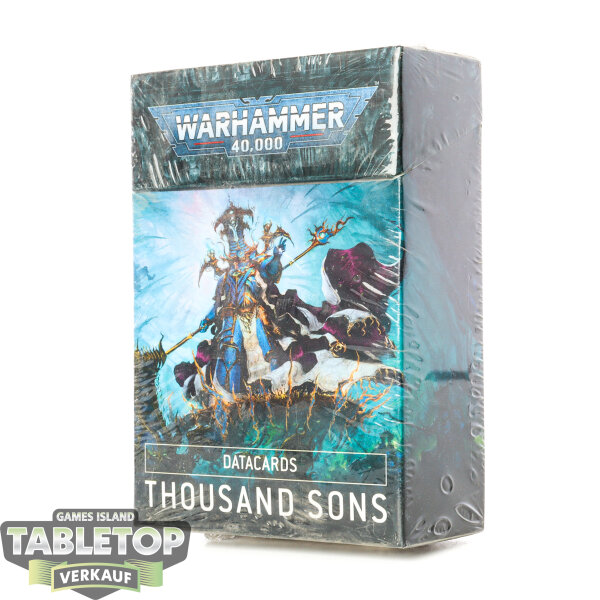 Thousand Sons - Datacards 9. Edition - englisch